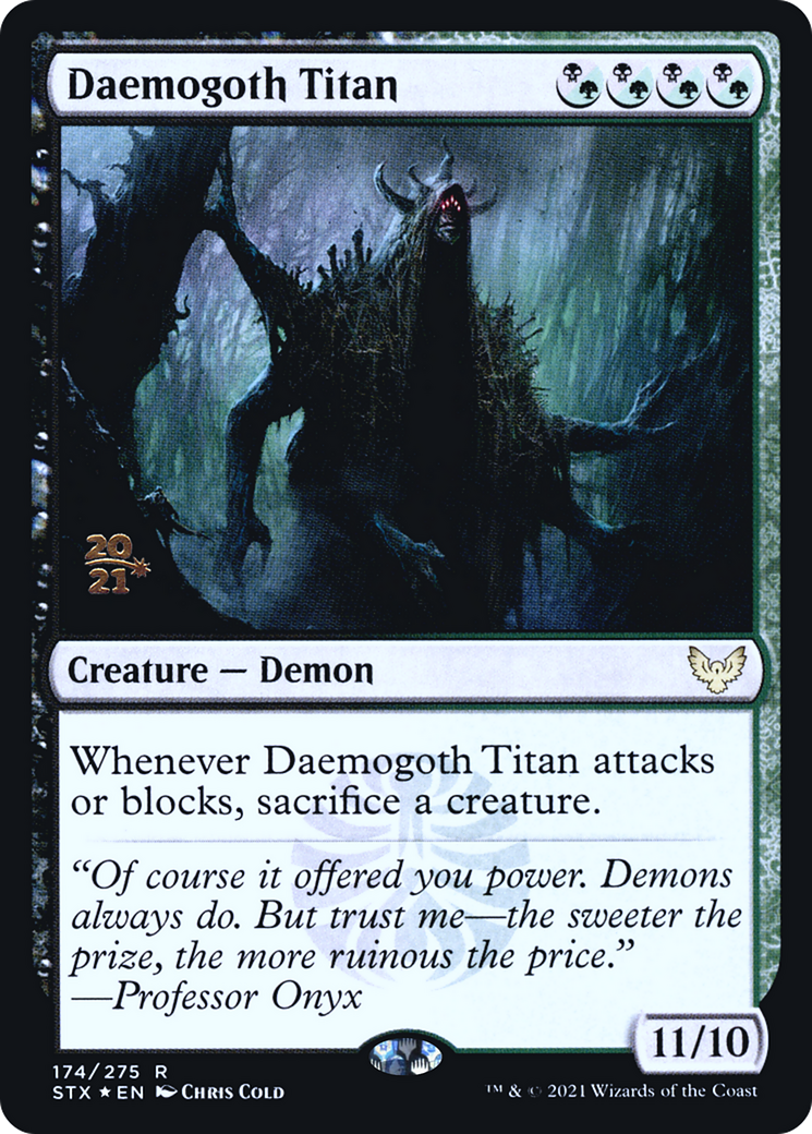 Daemogoth Titan (PRE-174S) (Foil)