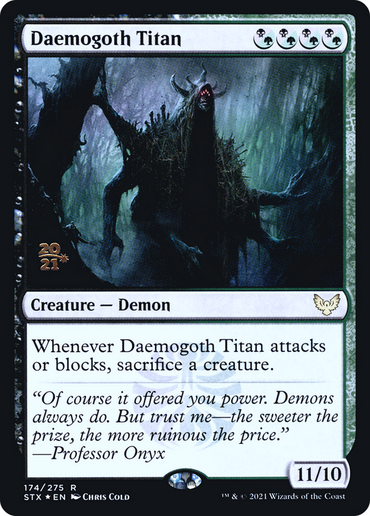 Daemogoth Titan (PRE-174S) (Foil)