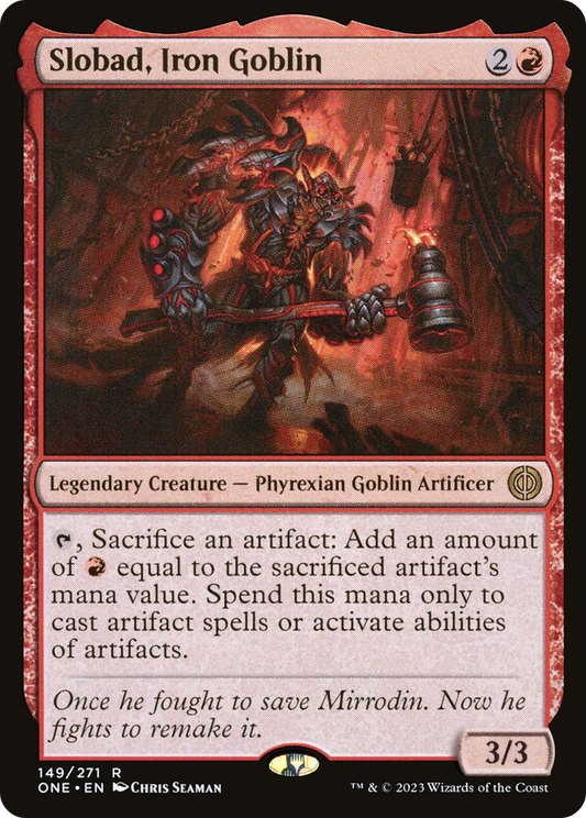 Slobad, Iron Goblin (ONE-149) (Foil)