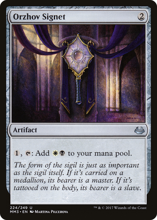 Orzhov Signet (MM3-224)