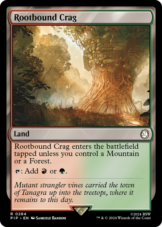 Rootbound Crag (PIP-284) (Foil)