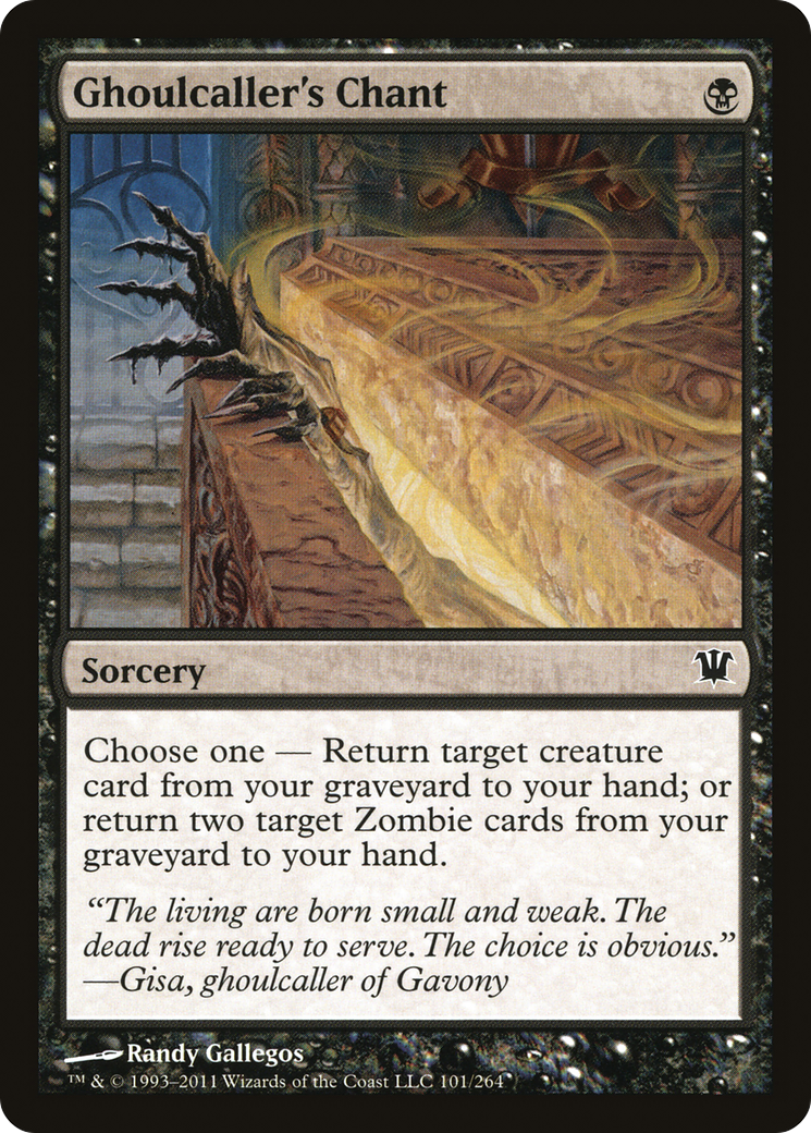 Ghoulcaller's Chant (ISD-101) (Foil)