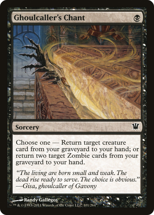 Ghoulcaller's Chant (ISD-101) (Foil)