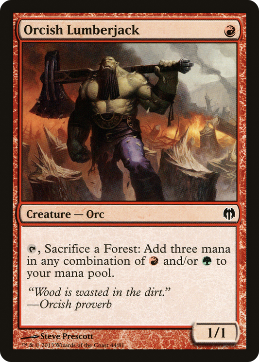 Orcish Lumberjack (DDL-044)