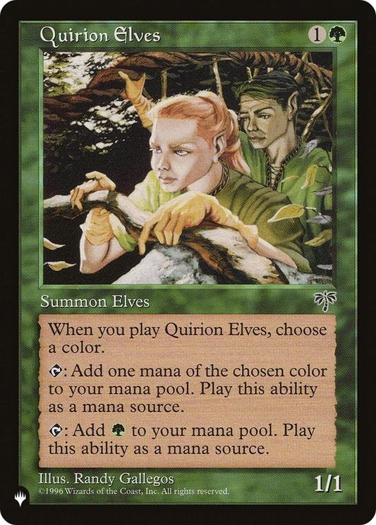 Quirion Elves (LIST-MIR-234)
