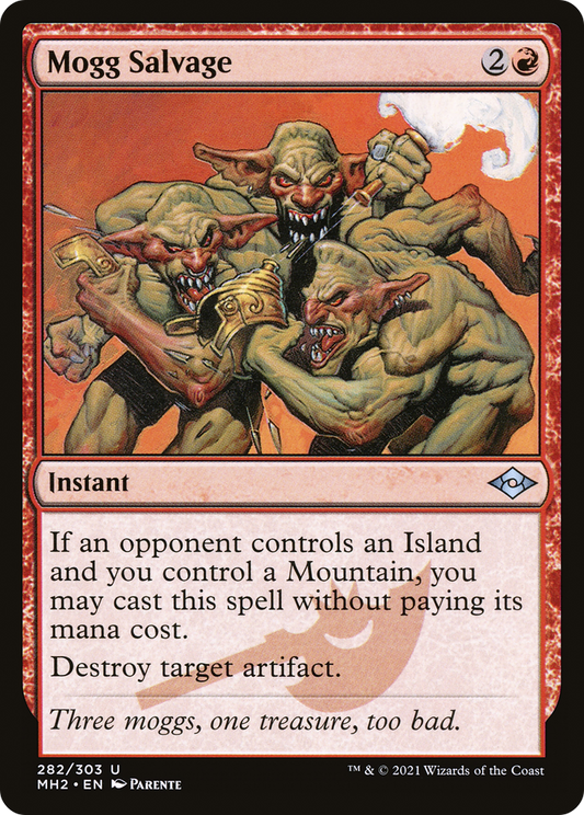 Mogg Salvage (MH2-282) (Etched Foil)
