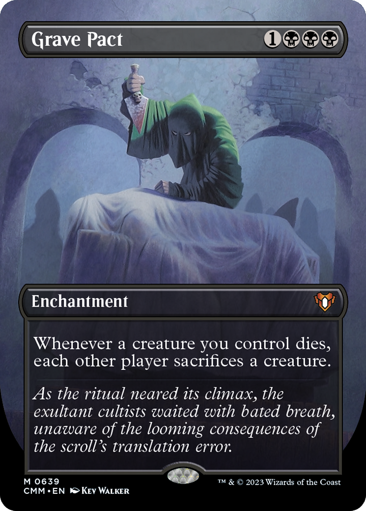 Grave Pact (CMM-639) (Borderless) (Foil)