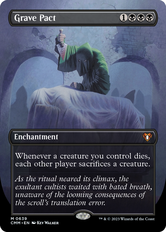 Grave Pact (CMM-639) (Borderless) (Foil)