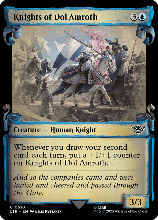 Knights of Dol Amroth (LTR-510) (Showcase) (Scroll) (Foil)