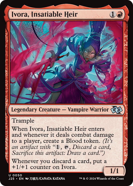 Ivora, Insatiable Heir (J25-050)
