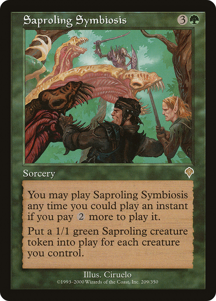 Saproling Symbiosis (INV-209) (Foil)
