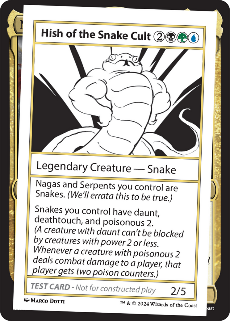Hish of the Snake Cult (MB2PC-356)