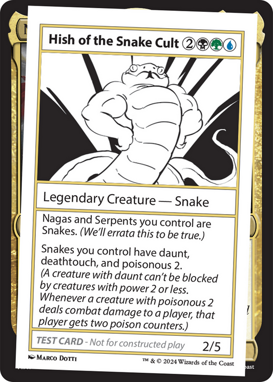Hish of the Snake Cult (MB2PC-356)