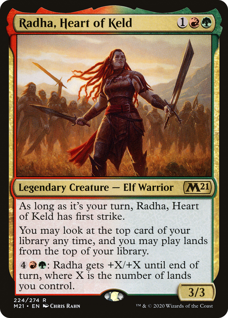 Radha, Heart of Keld (M21-224) (Foil)
