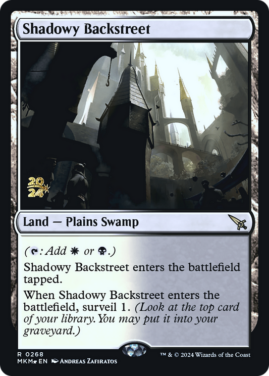 Shadowy Backstreet (PRE-268S) (Foil)