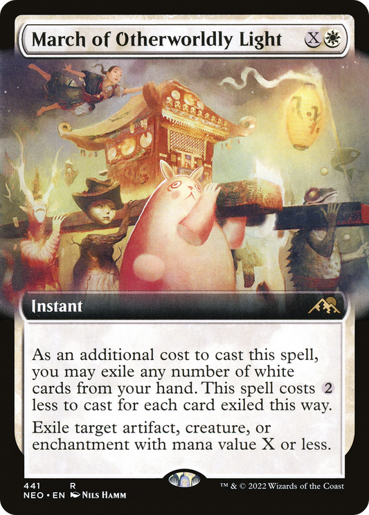 March of Otherworldly Light (NEO-441) (Extended Art) (Foil)