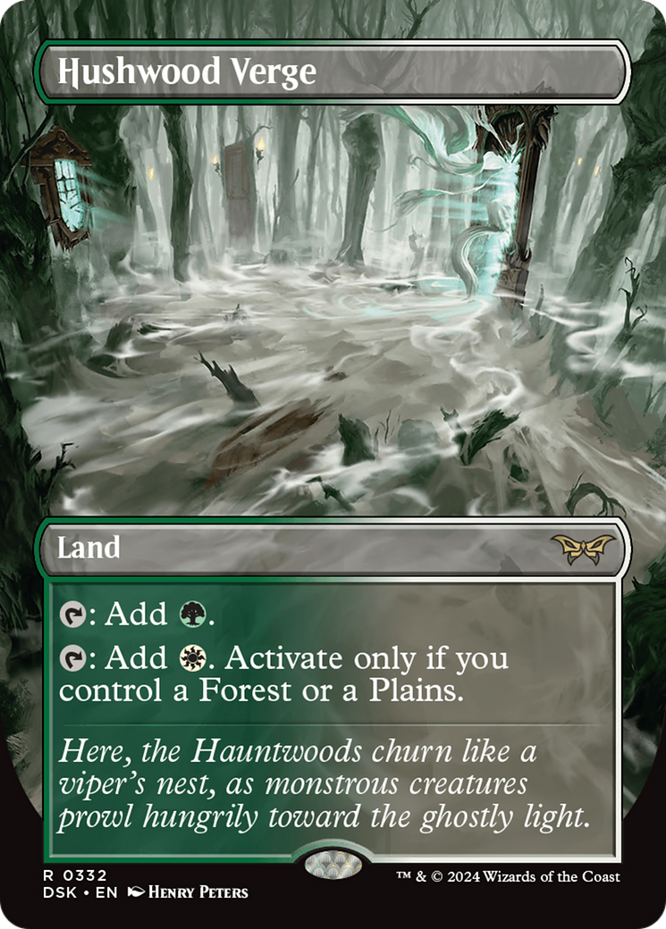 Hushwood Verge (DSK-332) (Borderless) (Foil)