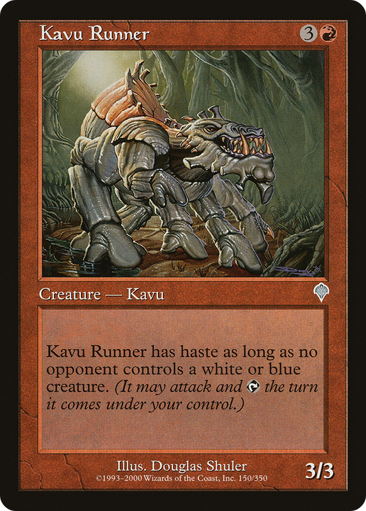 Kavu Runner (INV-150) (Foil)