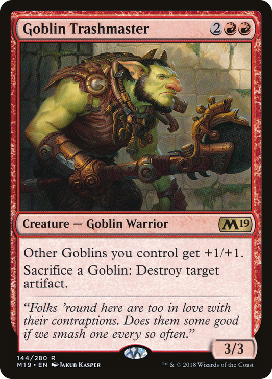 Goblin Trashmaster (M19-144) (Foil)
