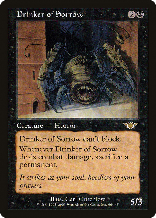 Drinker of Sorrow (LGN-066) (Foil)