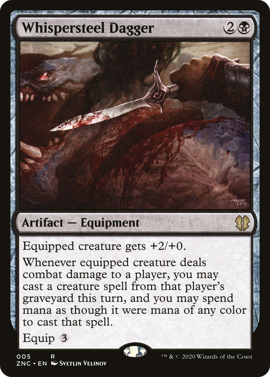 Whispersteel Dagger (ZNC-005)