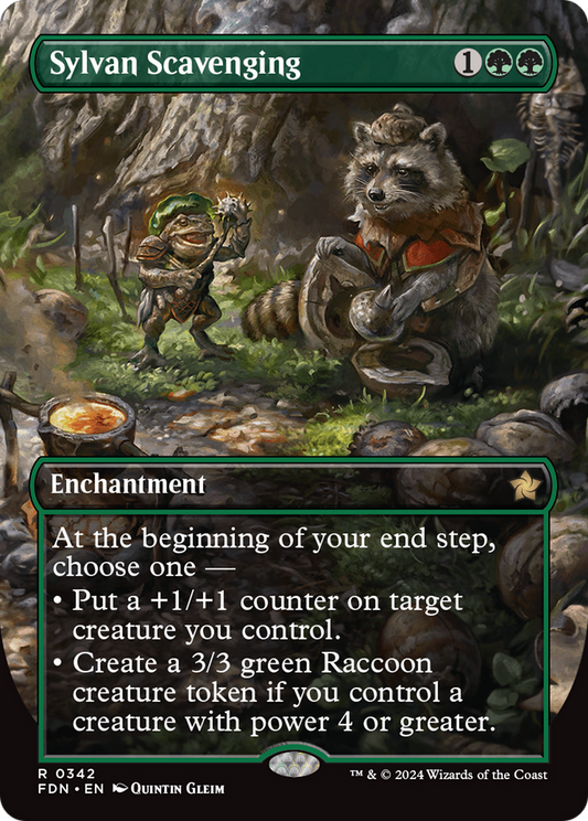 Sylvan Scavenging (FDN-342) (Borderless)