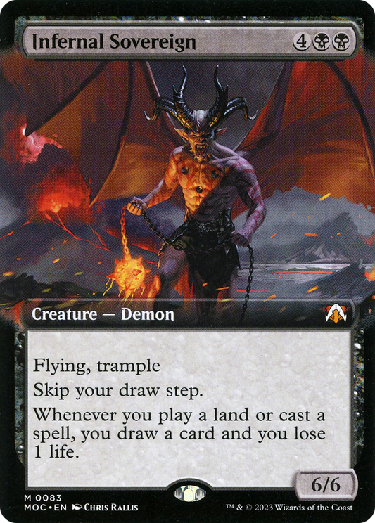 Infernal Sovereign (MOC-083) (Extended Art) (Foil)