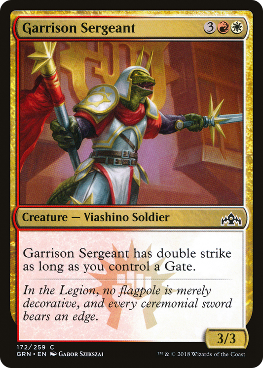 Garrison Sergeant (GRN-172) (Foil)