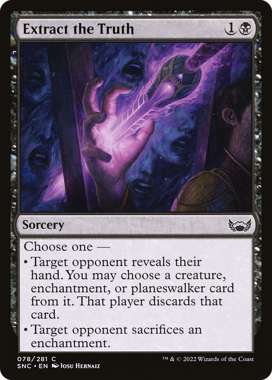 Extract the Truth (SNC-078) (Foil)