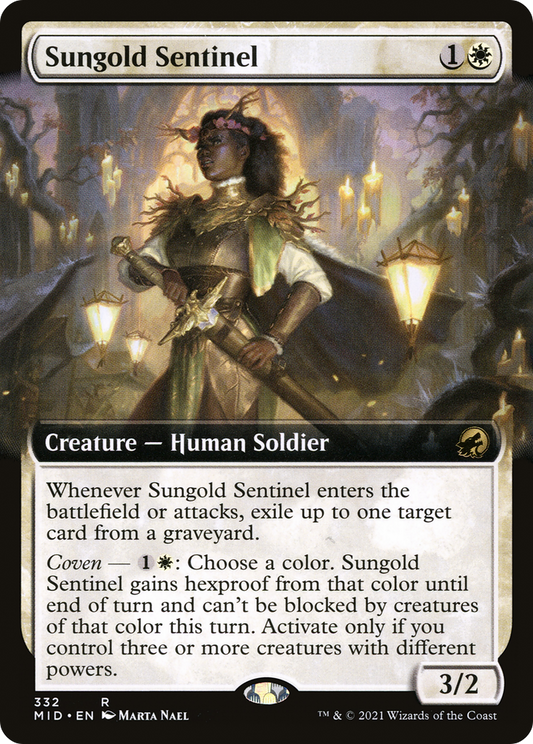 Sungold Sentinel (MID-332) (Extended Art)
