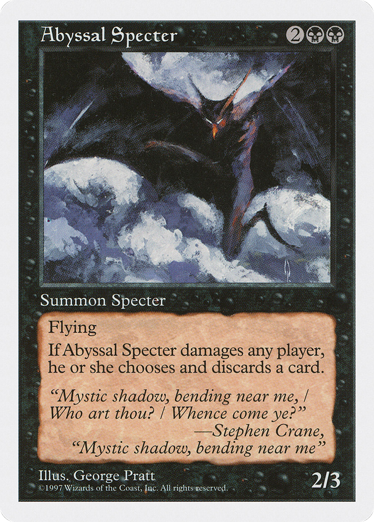 Abyssal Specter (5ED-139)
