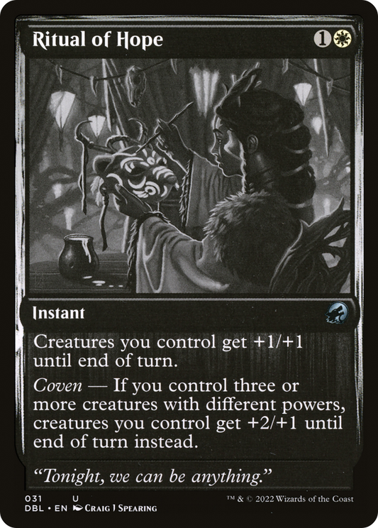 Ritual of Hope (DBL-031) (Foil)