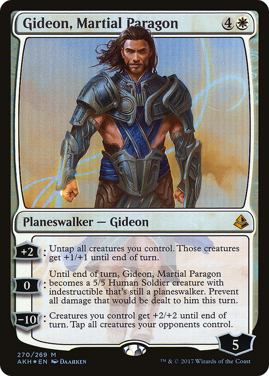 Gideon, Martial Paragon (AKH-270) (Foil)