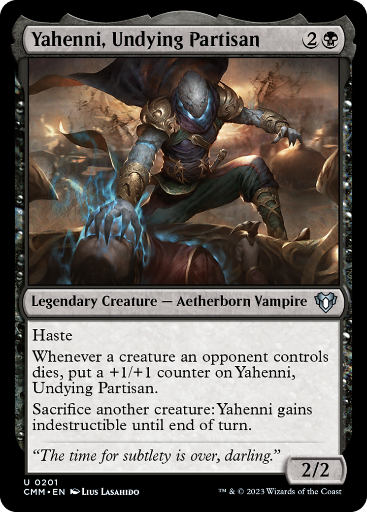 Yahenni, Undying Partisan (CMM-201) (Foil)