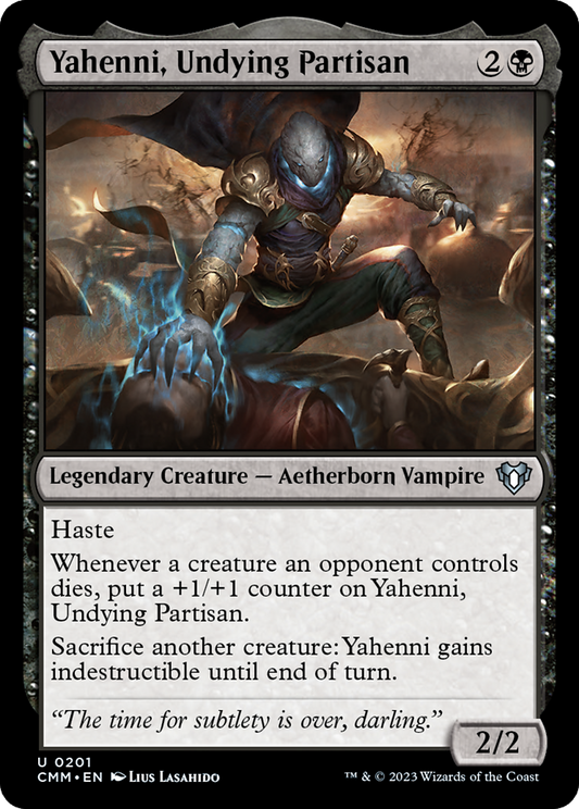 Yahenni, Undying Partisan (CMM-201) (Foil)