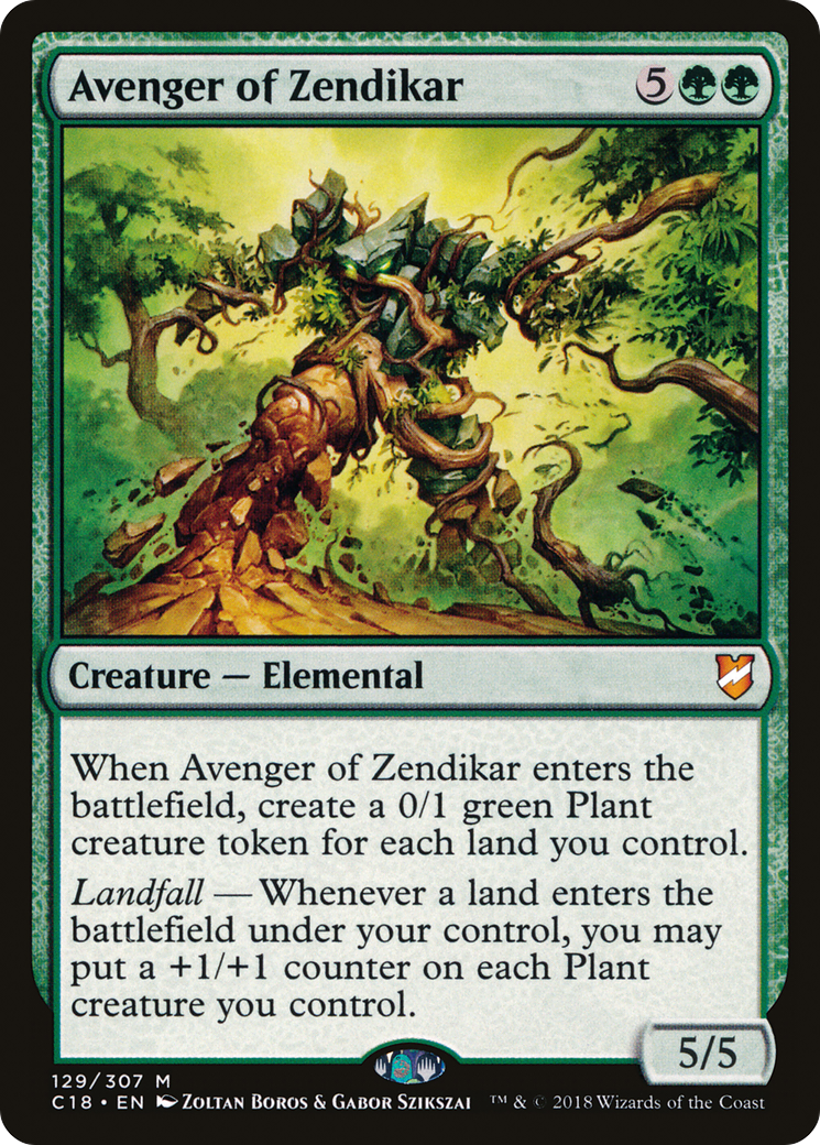 Avenger of Zendikar (C18-129)