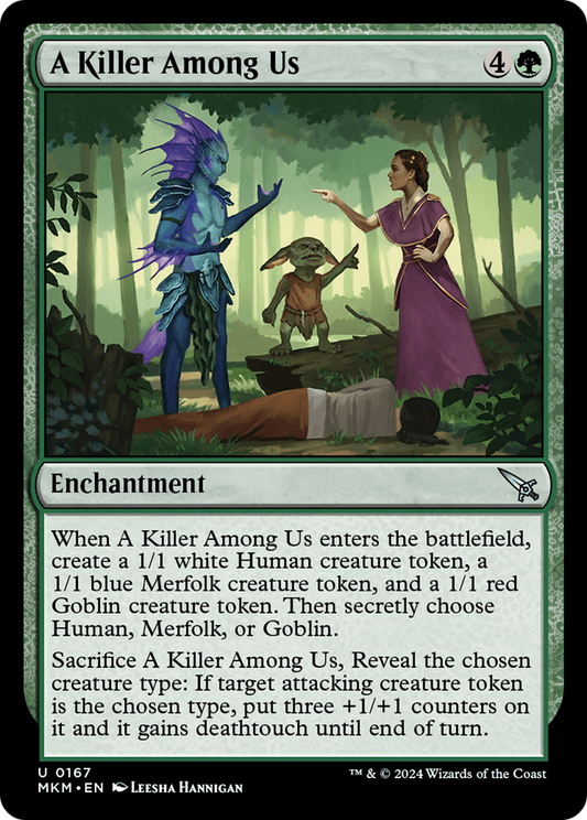 A Killer Among Us (MKM-167) (Foil)
