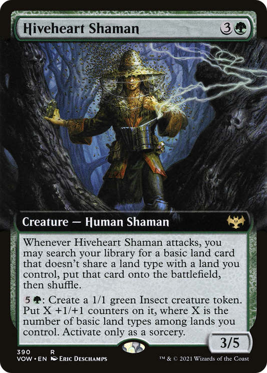 Hiveheart Shaman (VOW-390) (Extended Art)