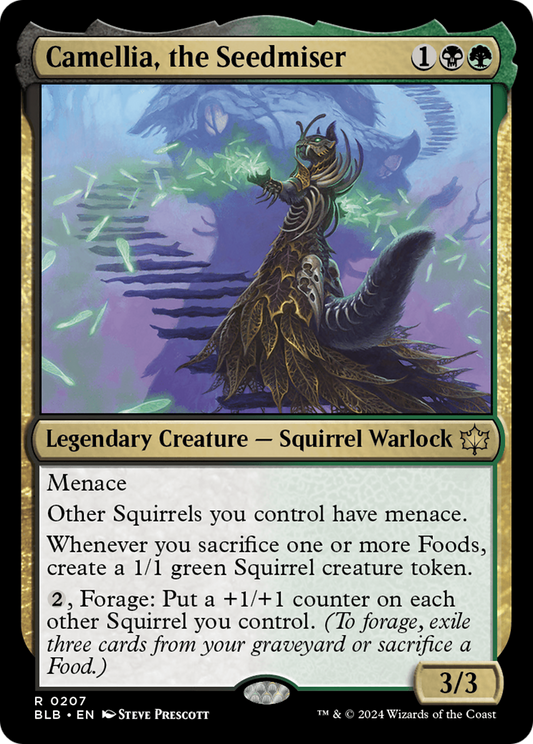Camellia, the Seedmiser (BLB-207) (Foil)