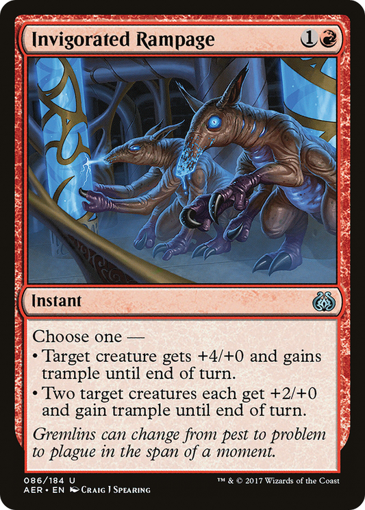 Invigorated Rampage (AER-086)