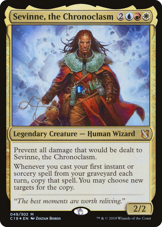 Sevinne, the Chronoclasm (C19-049) (Foil)