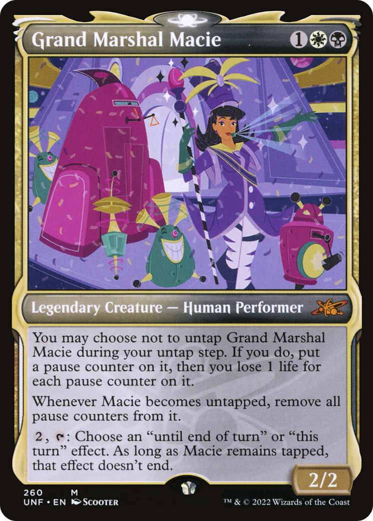 Grand Marshal Macie (UNF-260) (Showcase) (Foil)