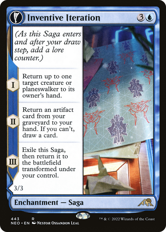 Inventive Iteration // Living Breakthrough (NEO-443) (Extended Art)
