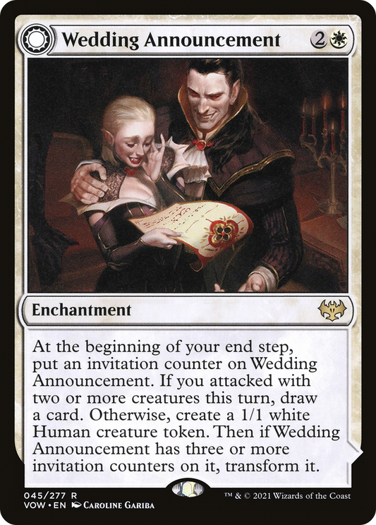 Wedding Announcement // Wedding Festivity (VOW-045)
