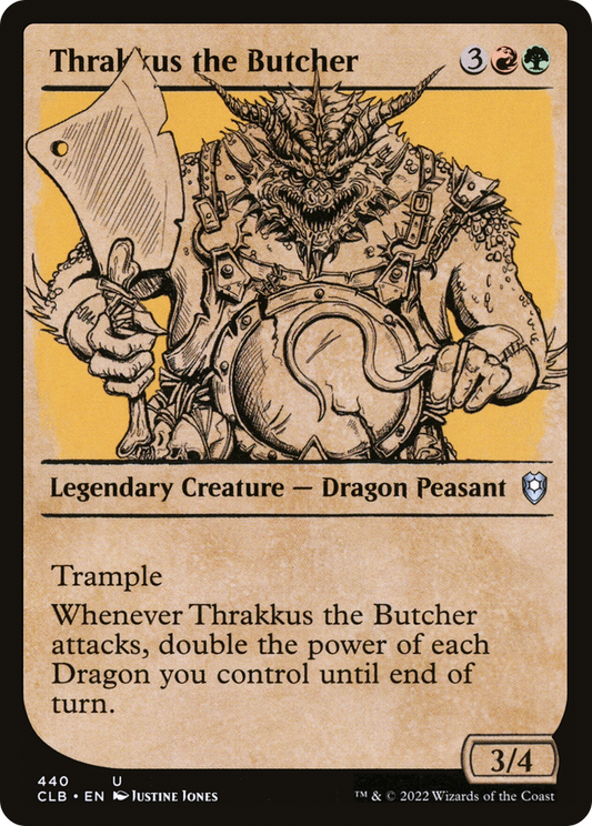 Thrakkus the Butcher (CLB-440) (Showcase)