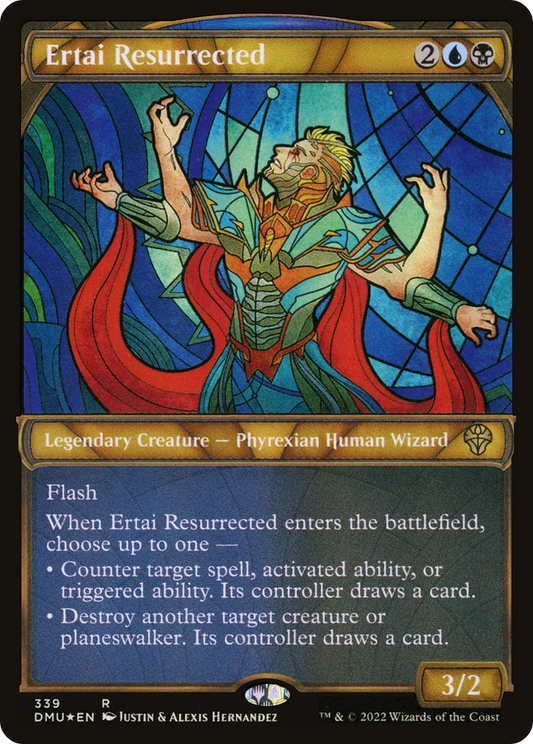 Ertai Resurrected (DMU-339) (Showcase) (Textured Foil)