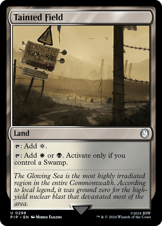 Tainted Field (PIP-298) (Foil)