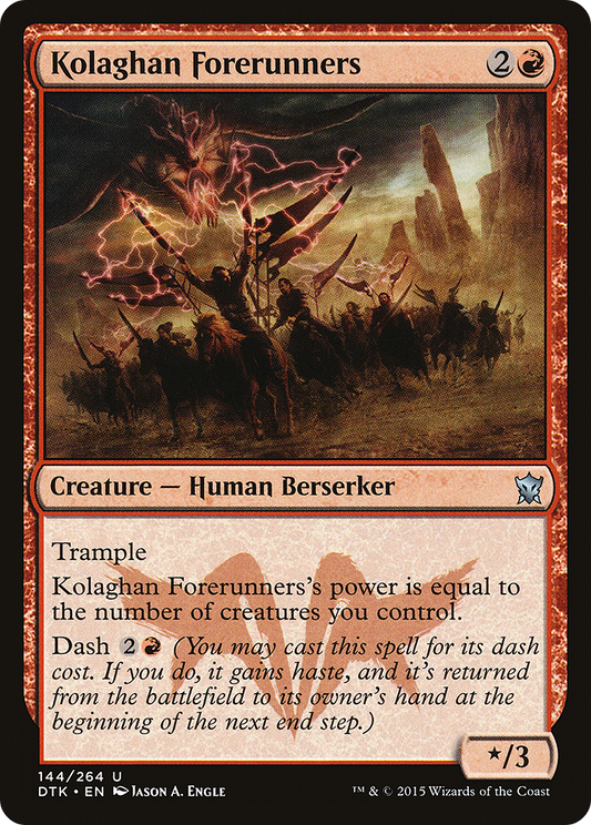 Kolaghan Forerunners (DTK-144) (Foil)