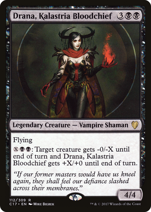 Drana, Kalastria Bloodchief (C17-112)