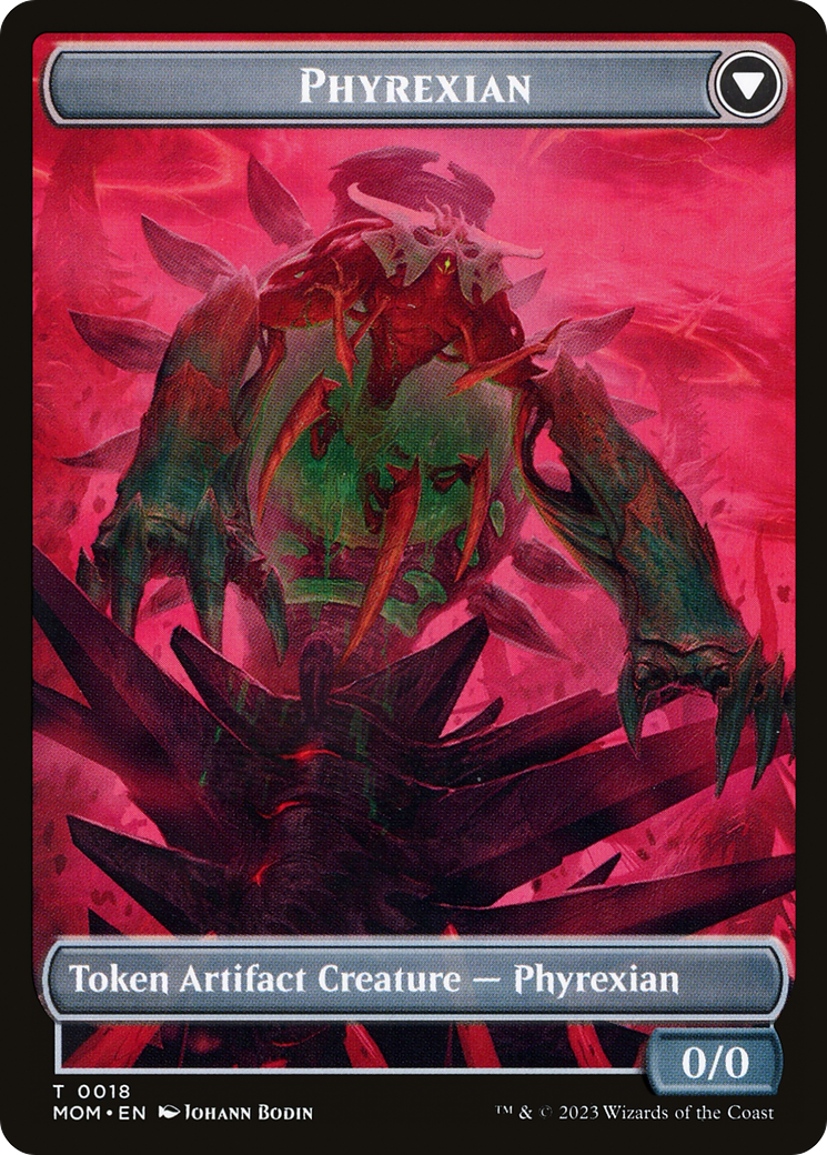 Incubator // Phyrexian Double-Sided Token (TMOM-018) (Foil)